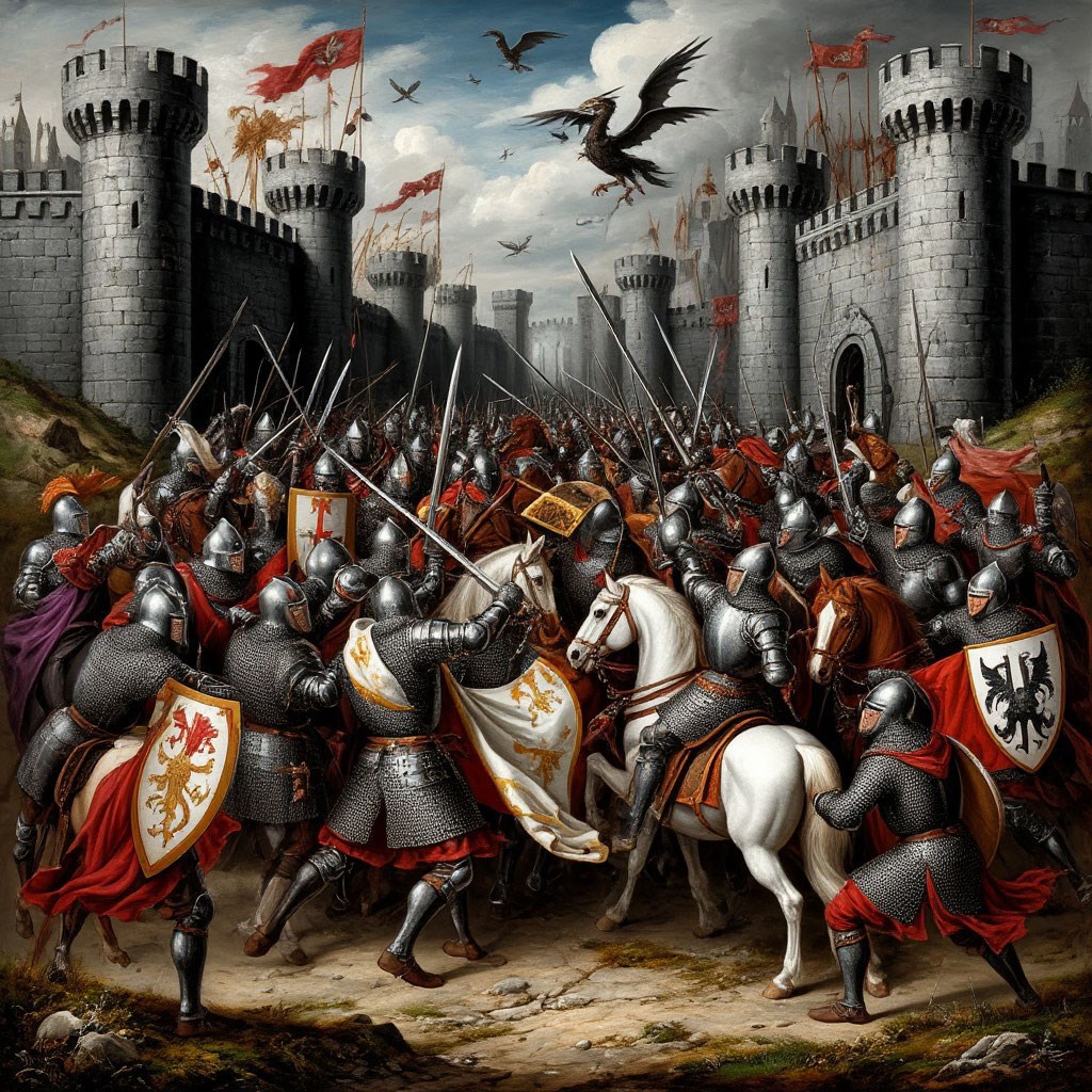 Обложка произведения Черные Повести Мордора. Летопись Вторая. Бесконечная Слава.