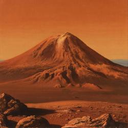 Гора Олимп на Марсе