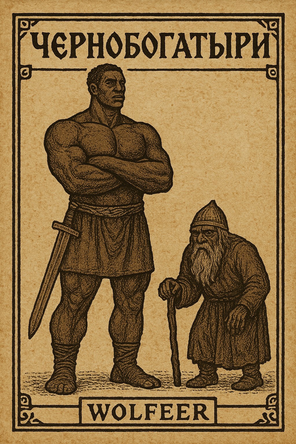 Обложка произведения Чернобогатыри