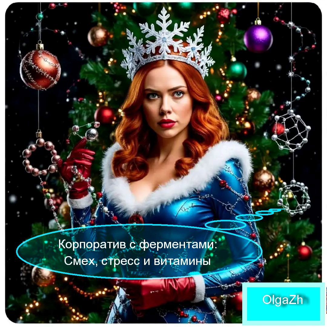 Обложка произведения Корпоратив с ферментами: Смех, стресс и витамины