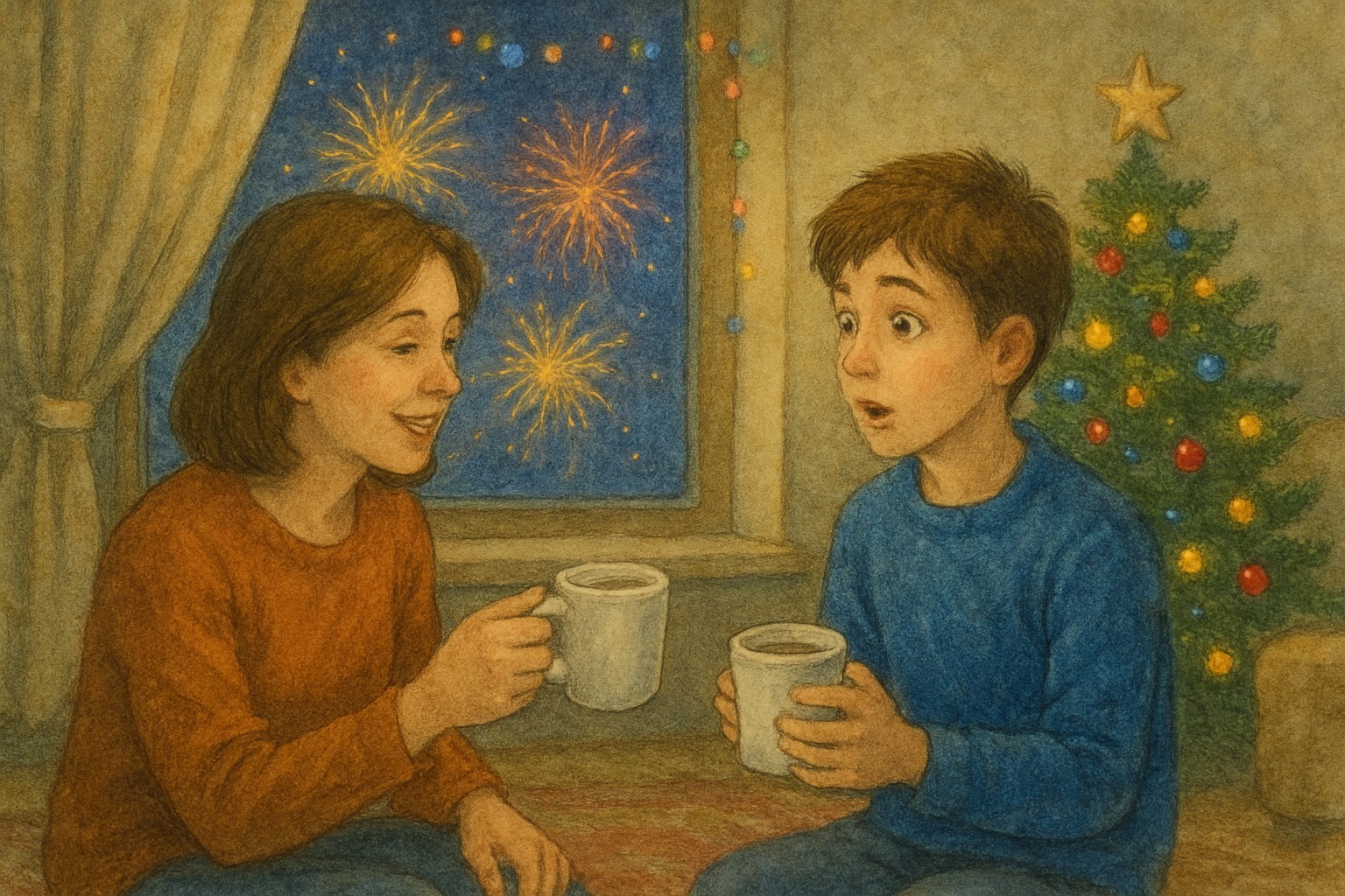 Обложка произведения Ровно в полночь на Самокате