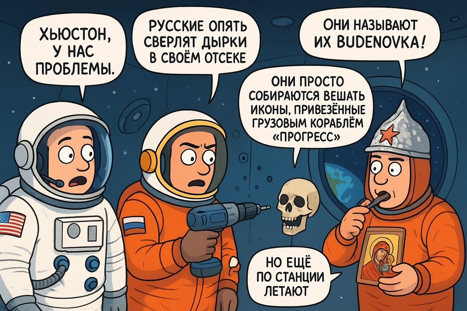 Обложка произведения Хьюстон, у нас проблемы!