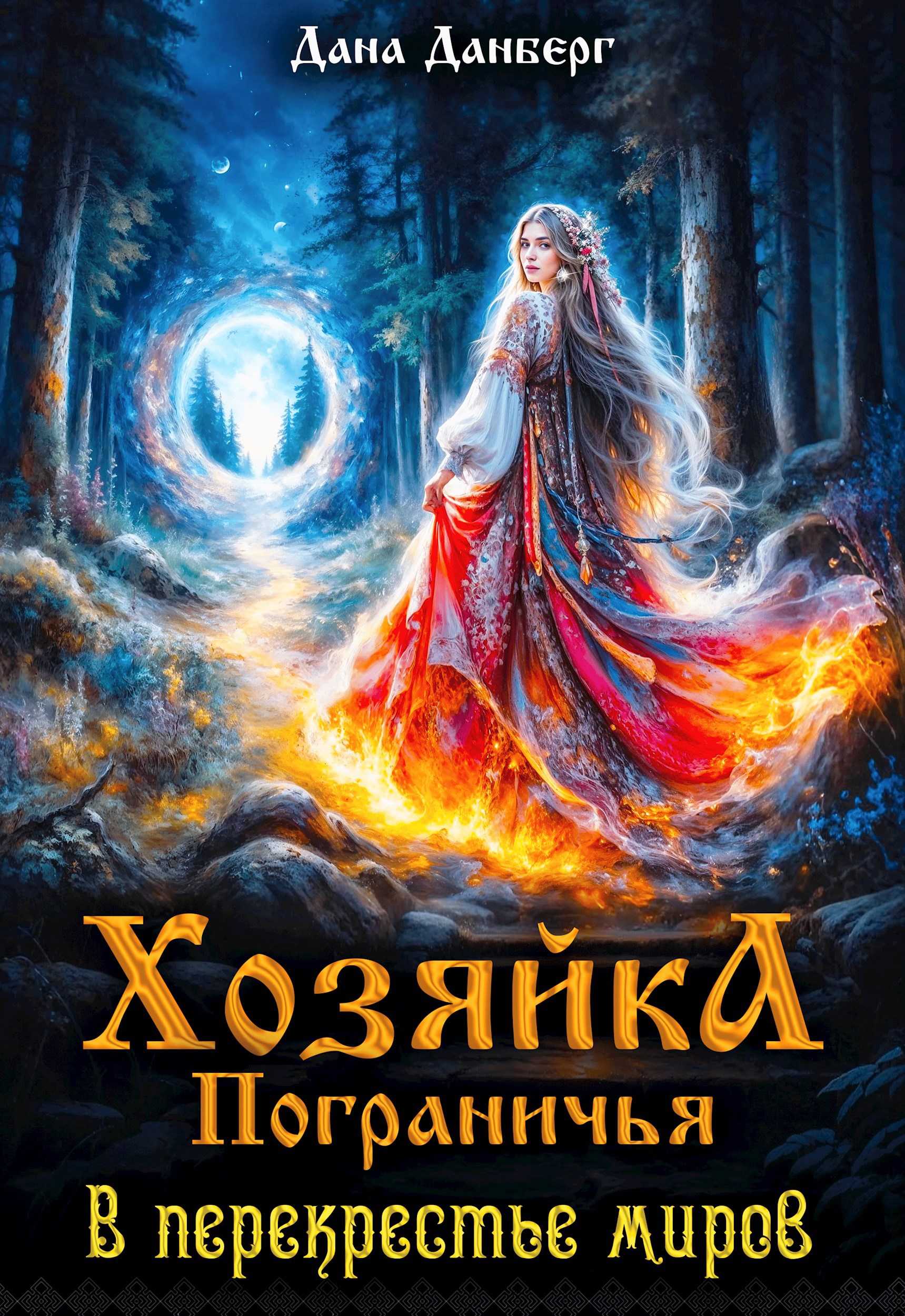 Обложка произведения Хозяйка пограничья. В перекрестье миров