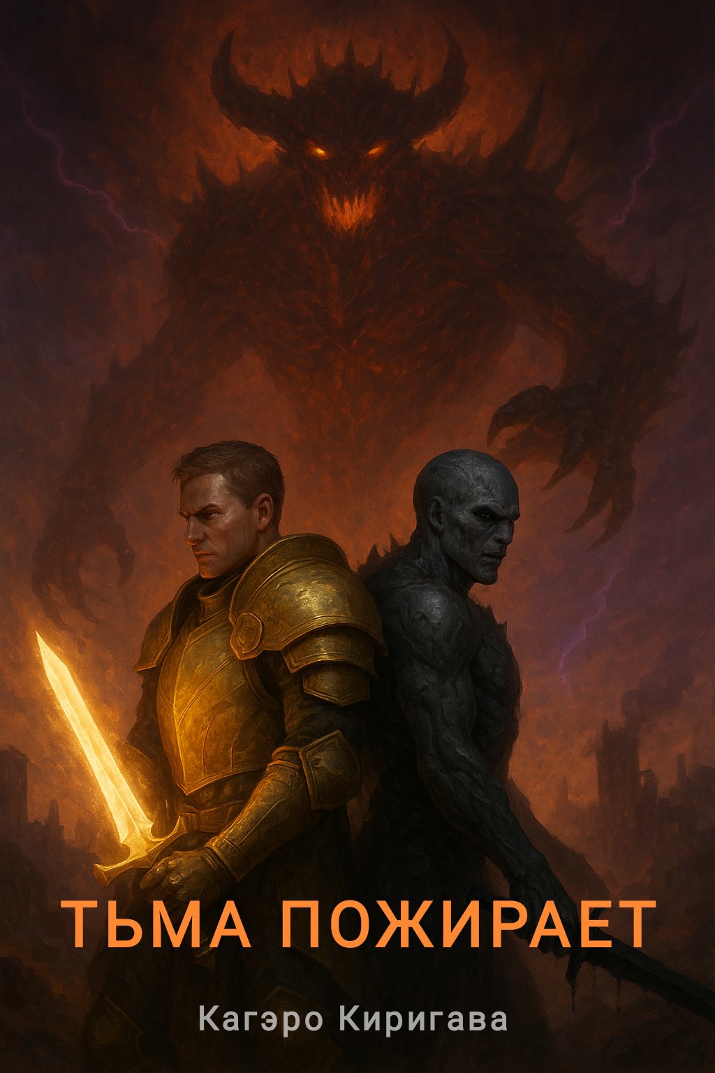 Обложка произведения Тьма пожирает. Книга вторая