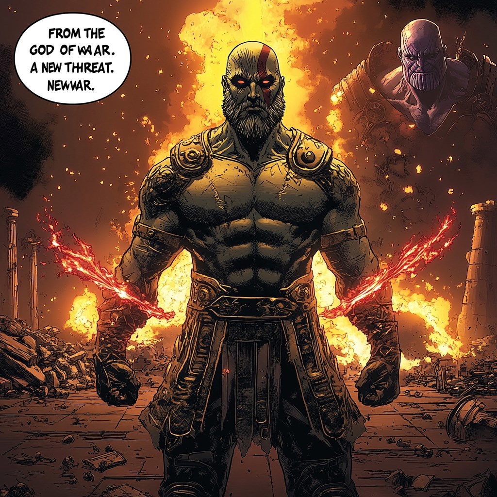 Обложка произведения Бог-каратель, песнь бесконечности