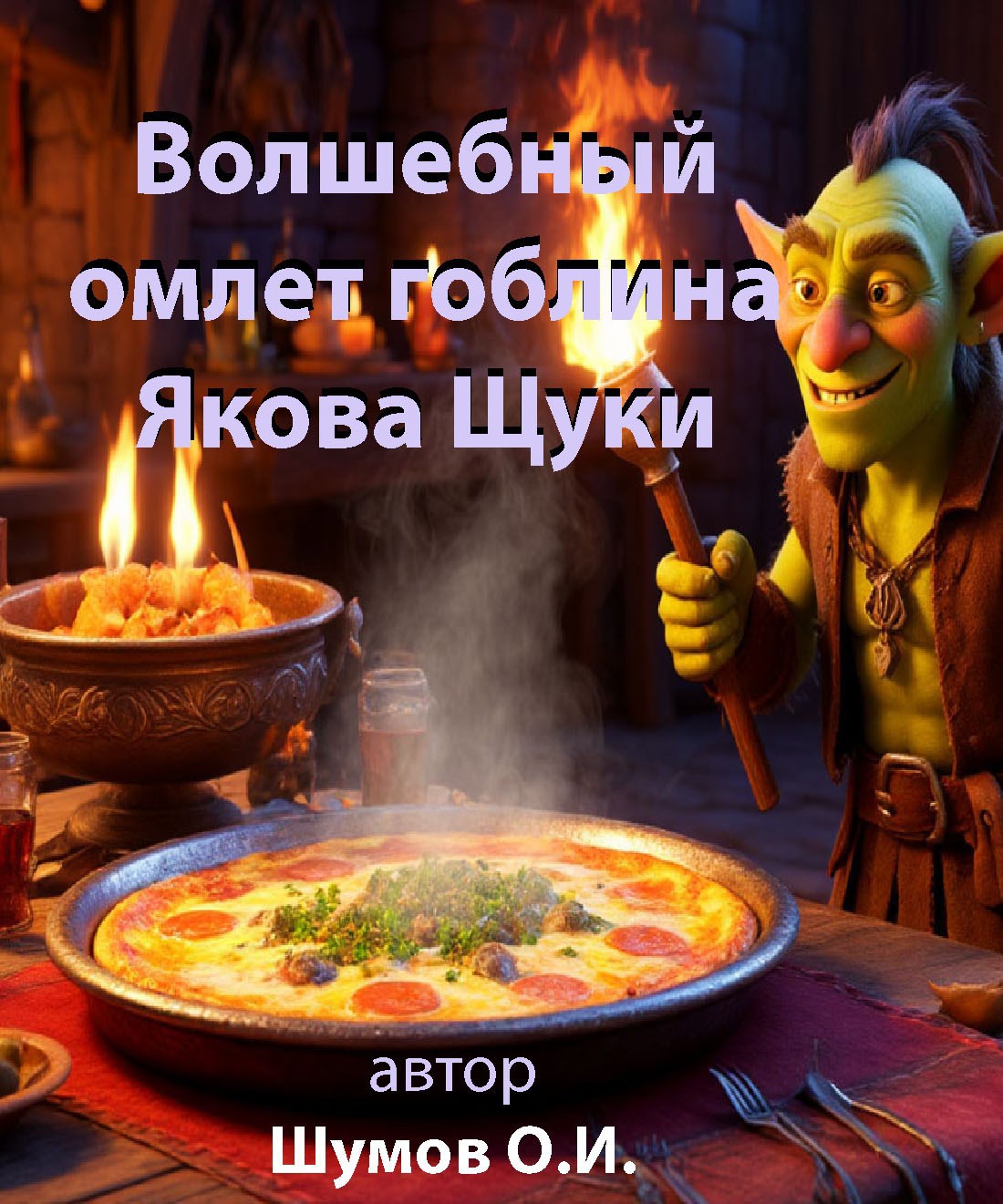 Обложка произведения Волшебный омлет гоблина Якова Щуки
