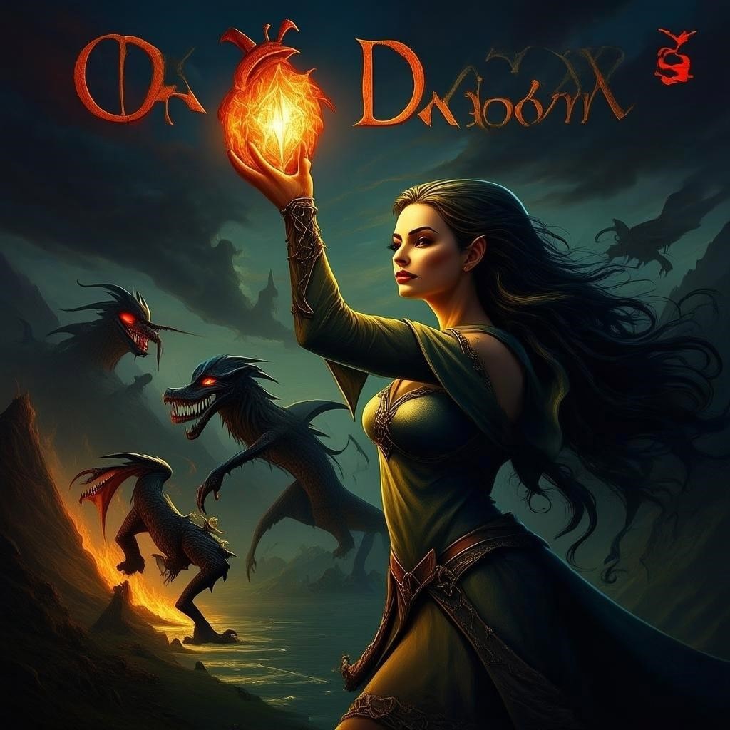 Обложка произведения Волшебница в Царстве Мрака