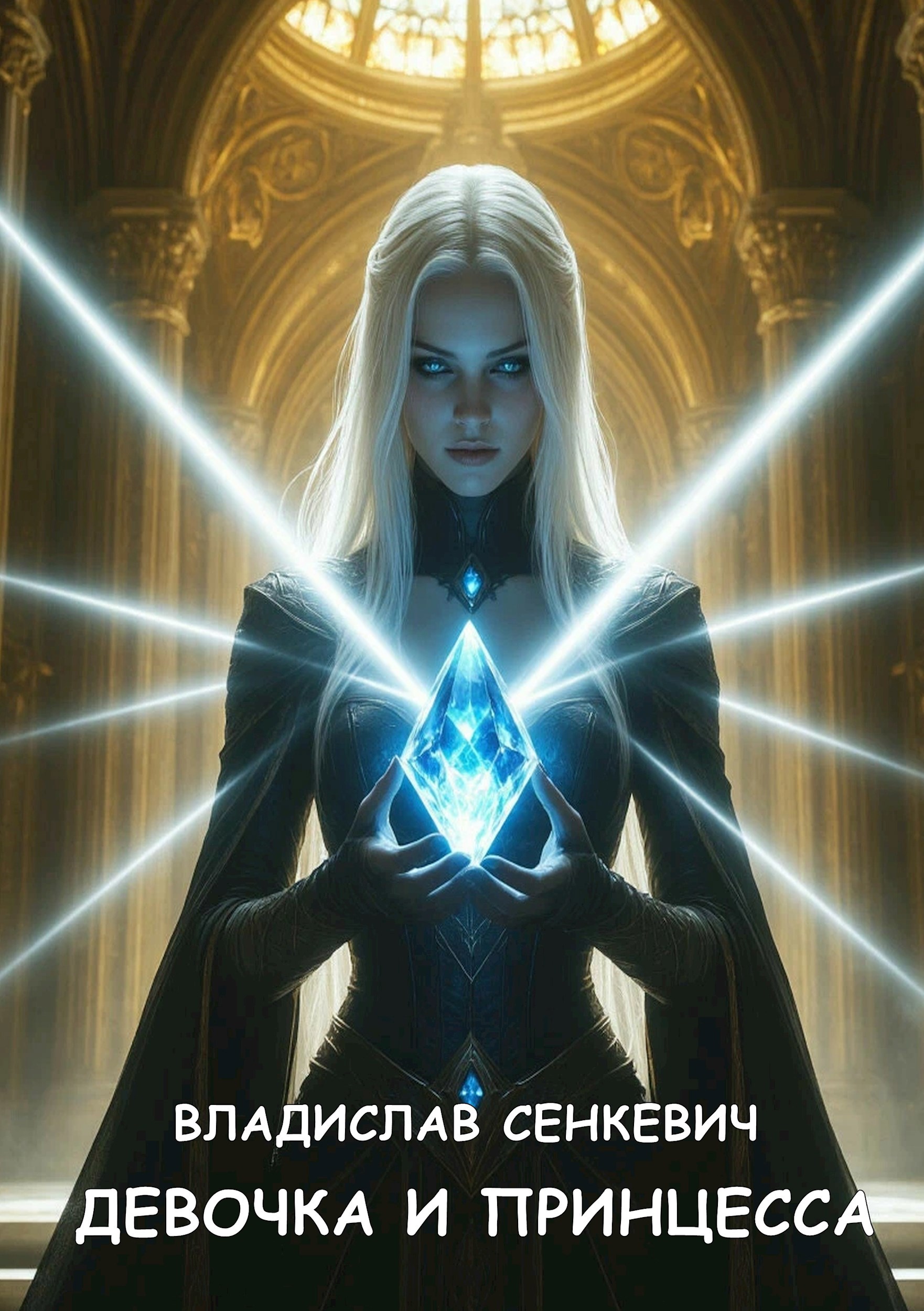 Обложка произведения Девочка и принцесса