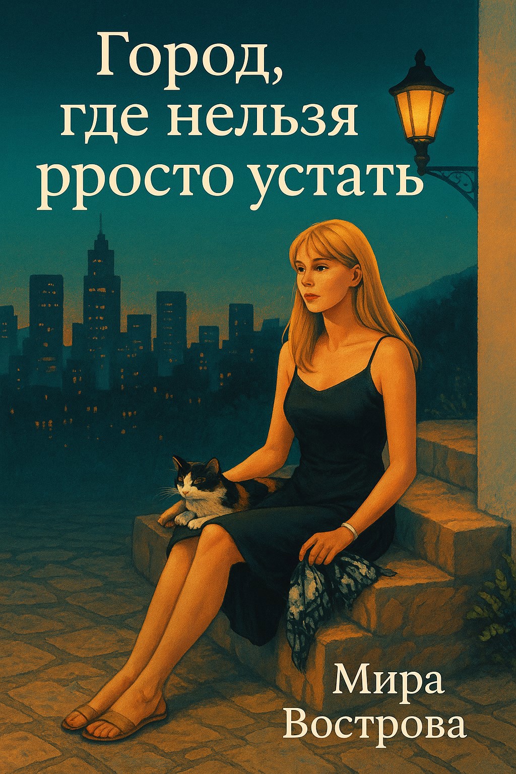 Обложка книги «Город, где нельзя просто устать»