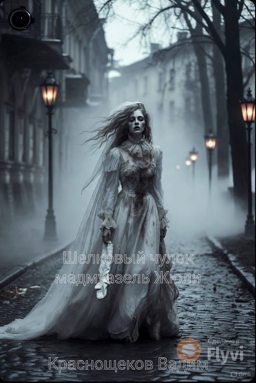 Обложка произведения Шелковый чулок мадмуазель Жюли