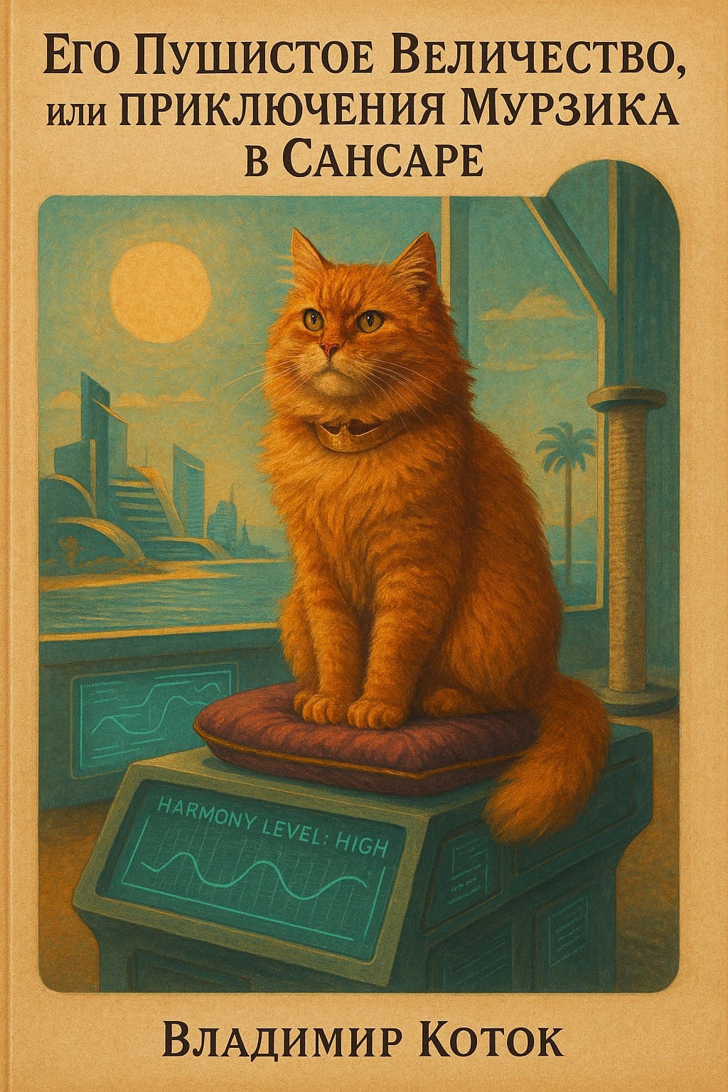 Обложка произведения Его Пушистое Величество, или Приключения Мурзика в Сансаре