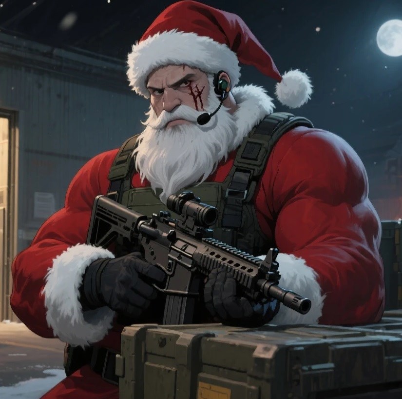 Обложка произведения Санта: Операция "Красный Мешок"