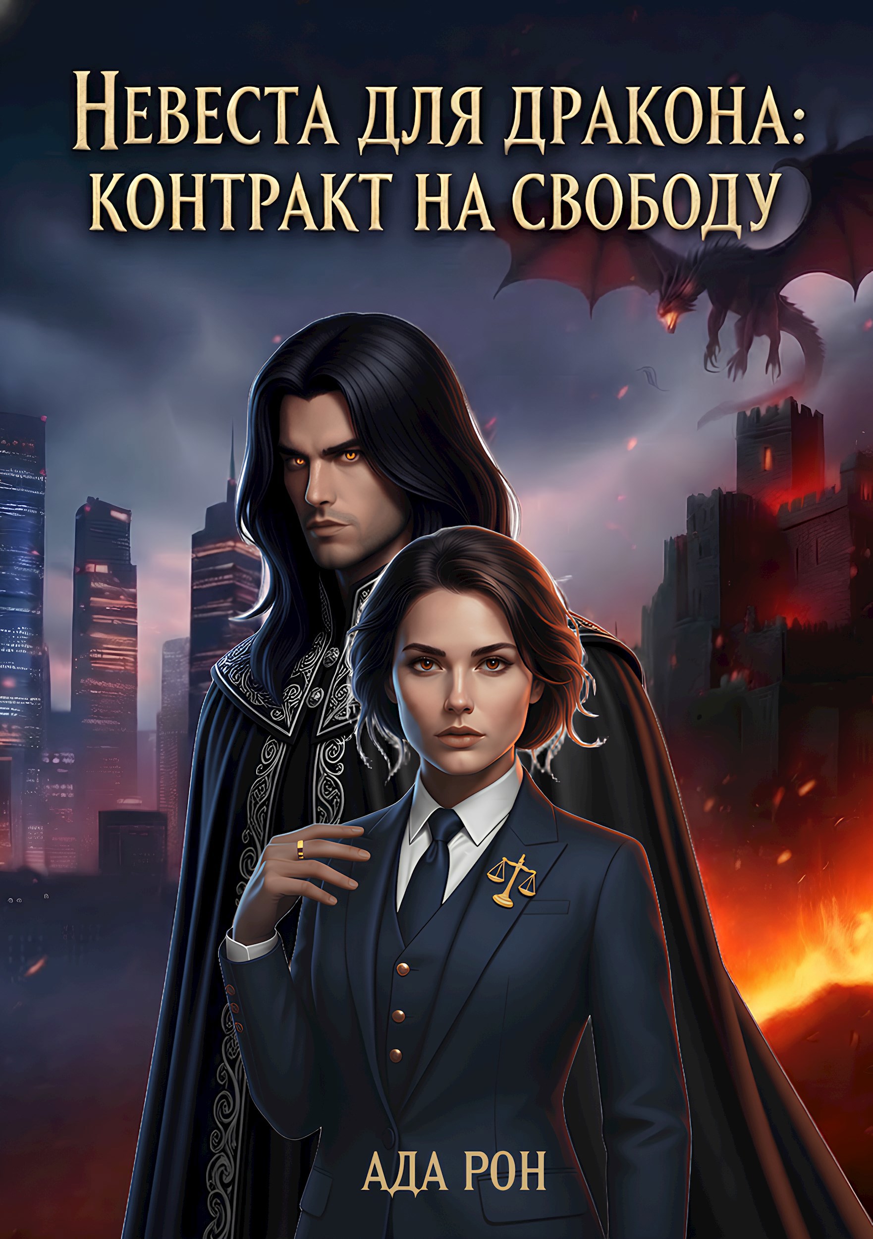 Обложка произведения Невеста для дракона: Контракт на свободу