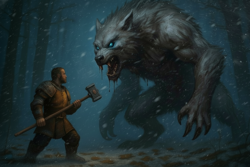 Встреча в лесу Бьёрн и...