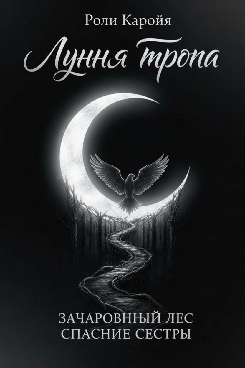 Обложка произведения Лунная тропа. Зачарованный лес. Спасение сестры.