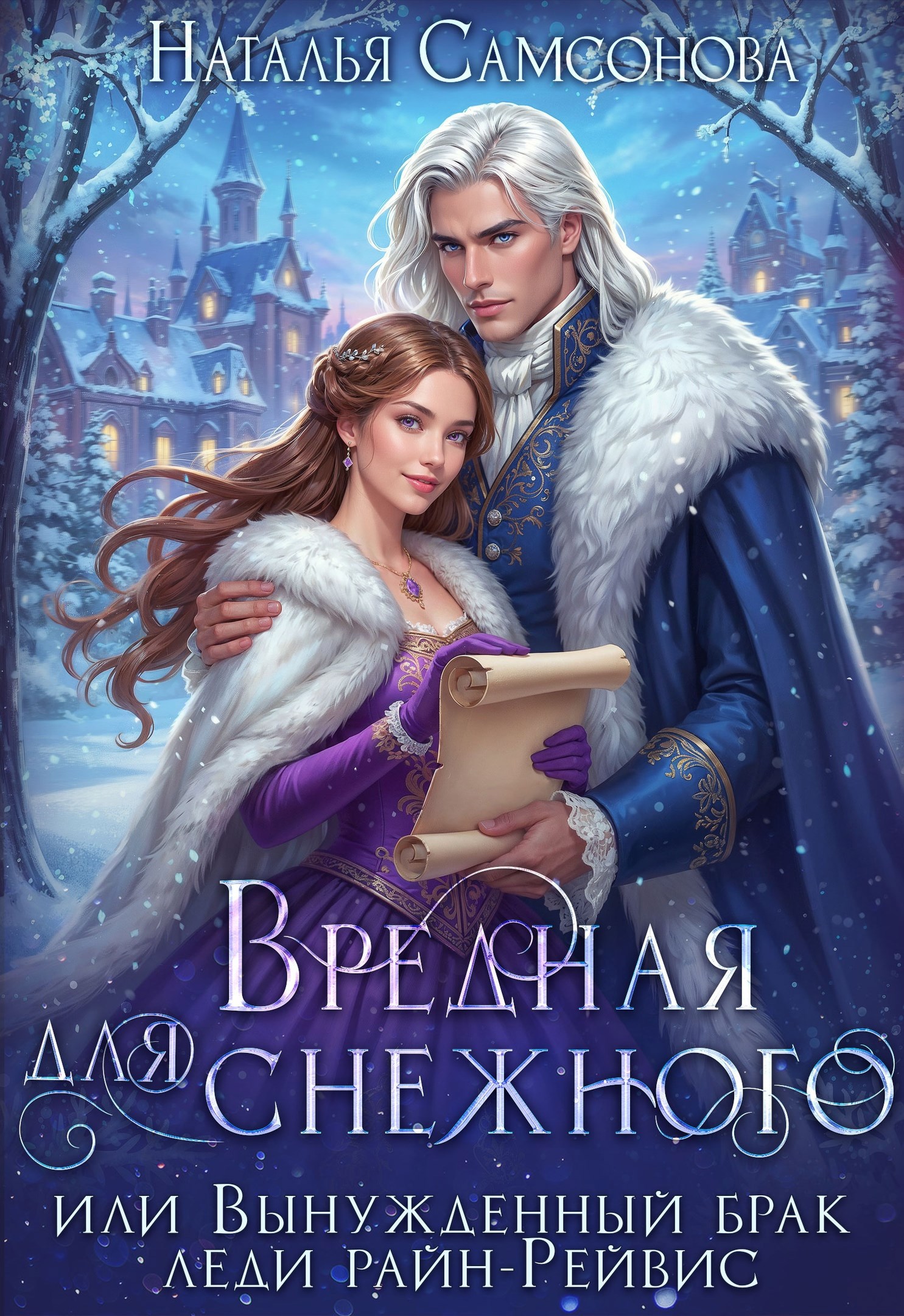 Обложка произведения Вредная для снежного, или Вынужденный брак леди райн-Рейвис