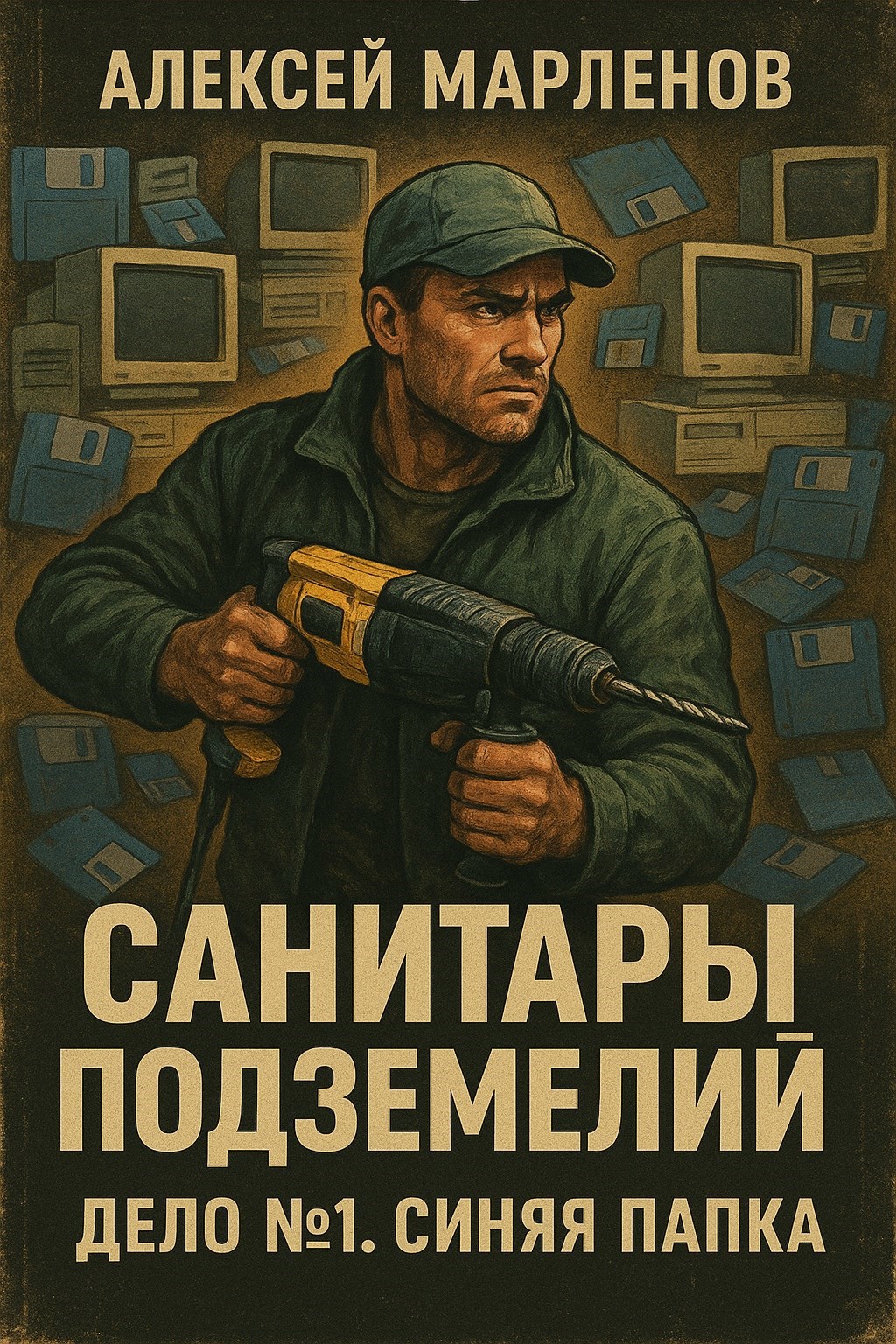 Обложка произведения Санитары подземелий. Дело № 1. Синяя папка.