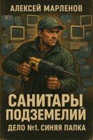 Обложка произведения Санитары подземелий. Дело № 1. Синяя папка.