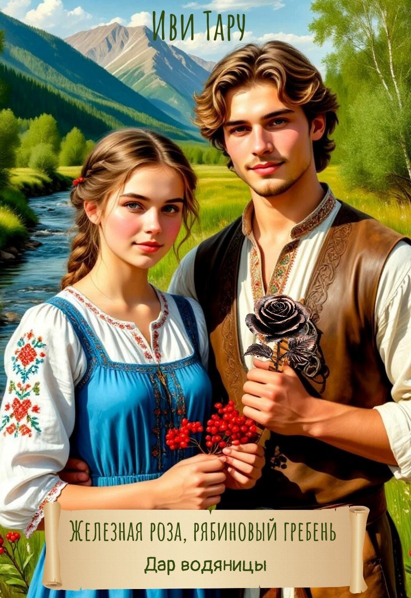 Обложка произведения Железная роза, рябиновый гребень. Дар водяницы