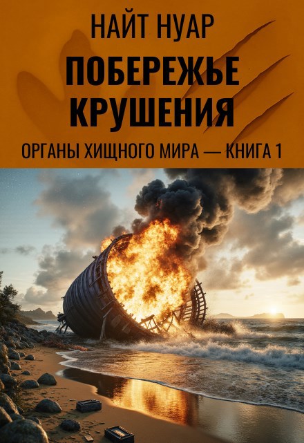 Обложка произведения Органы хищного мира — Книга 1: Побережье крушения