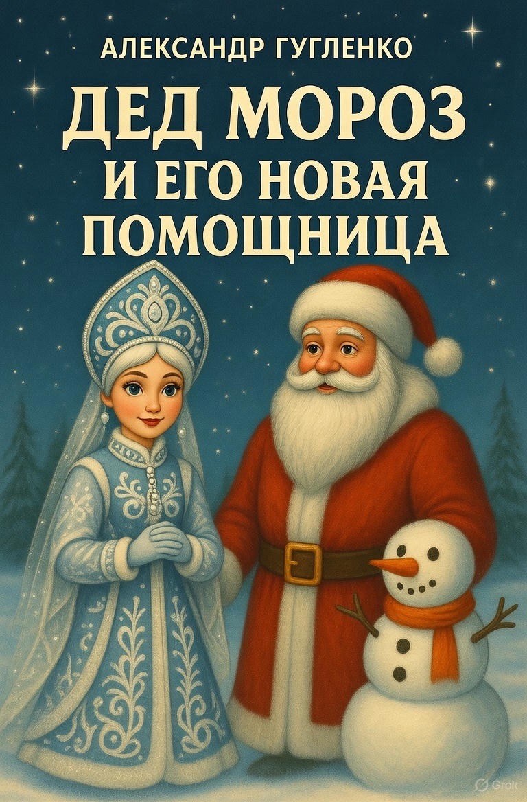 Обложка произведения Дед Мороз и его новая помощница