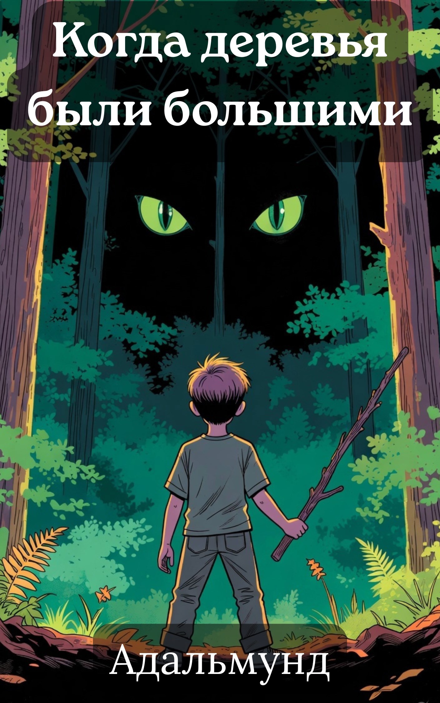 Обложка произведения Когда деревья были большими