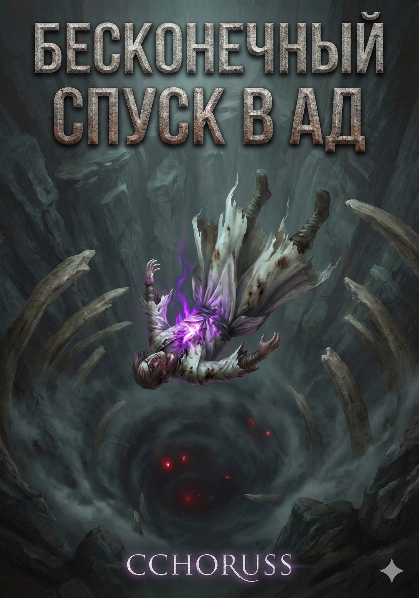 Обложка произведения Бесконечный спуск в Ад «Том 1»