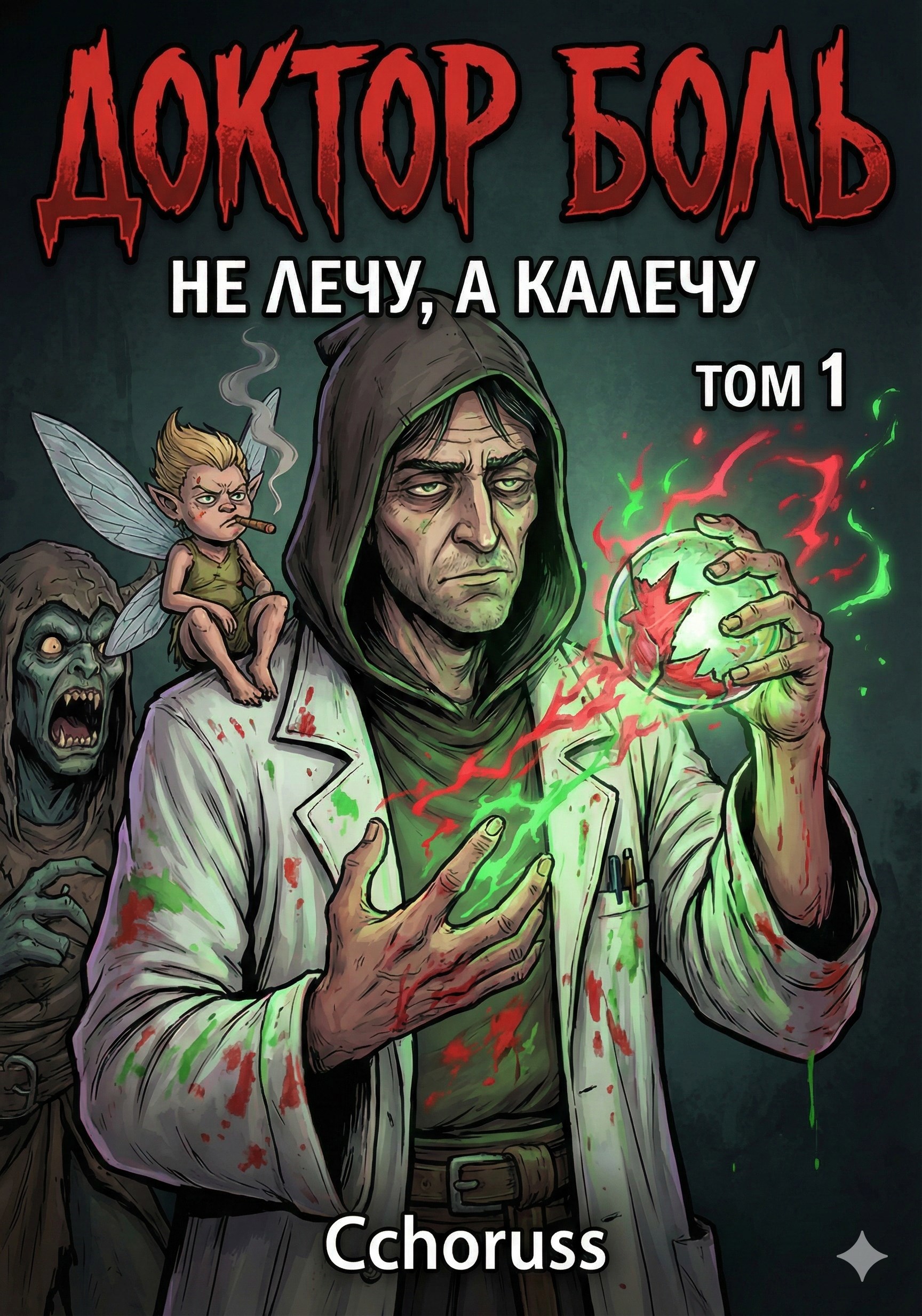 Обложка произведения Доктор Боль: Не лечу, а калечу «Том 1»