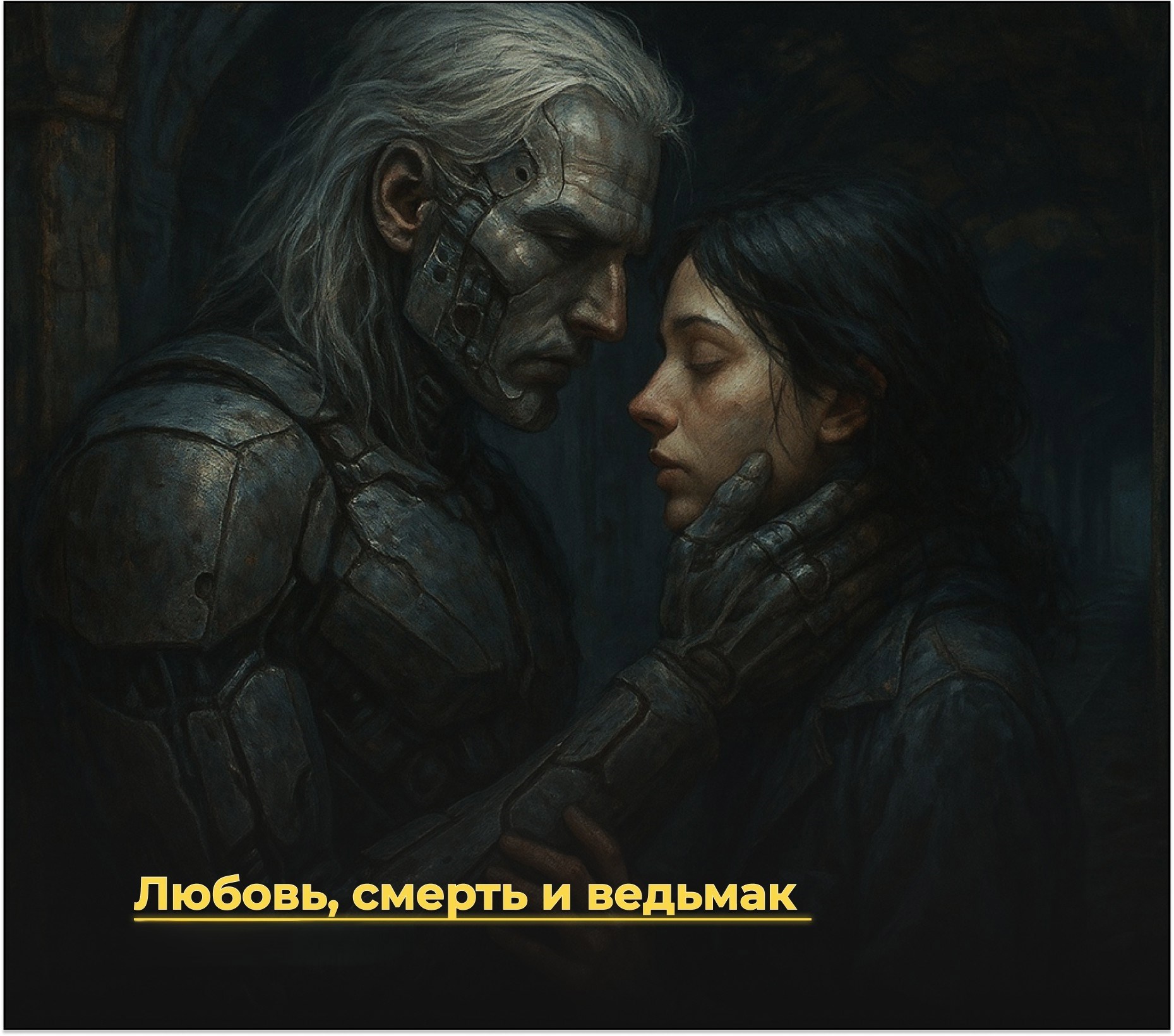 Обложка произведения Любовь, смерть и ведьмак (эпизод из утерянного сборника Лютика: «Песни сломанных программ»)