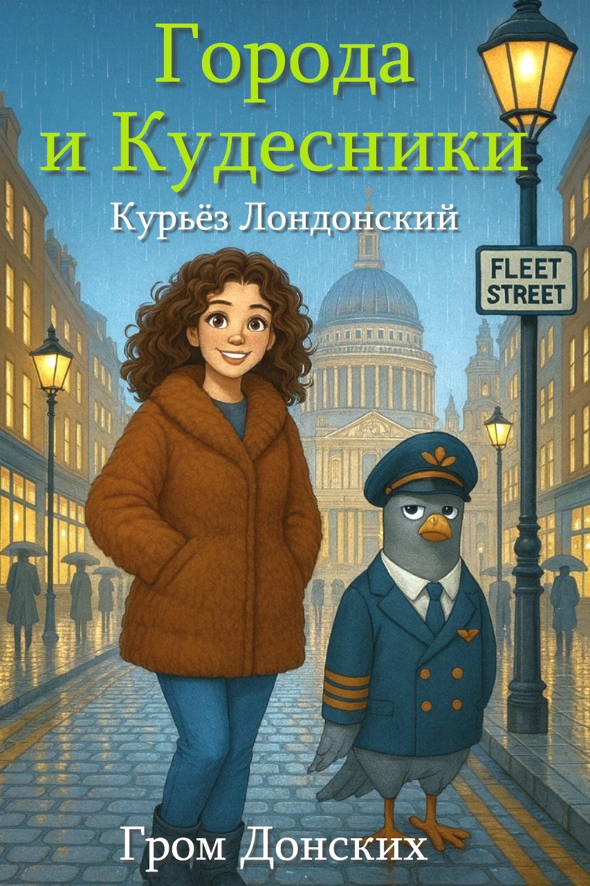 Обложка произведения Города и Кудесники: Курьёз Лондонский