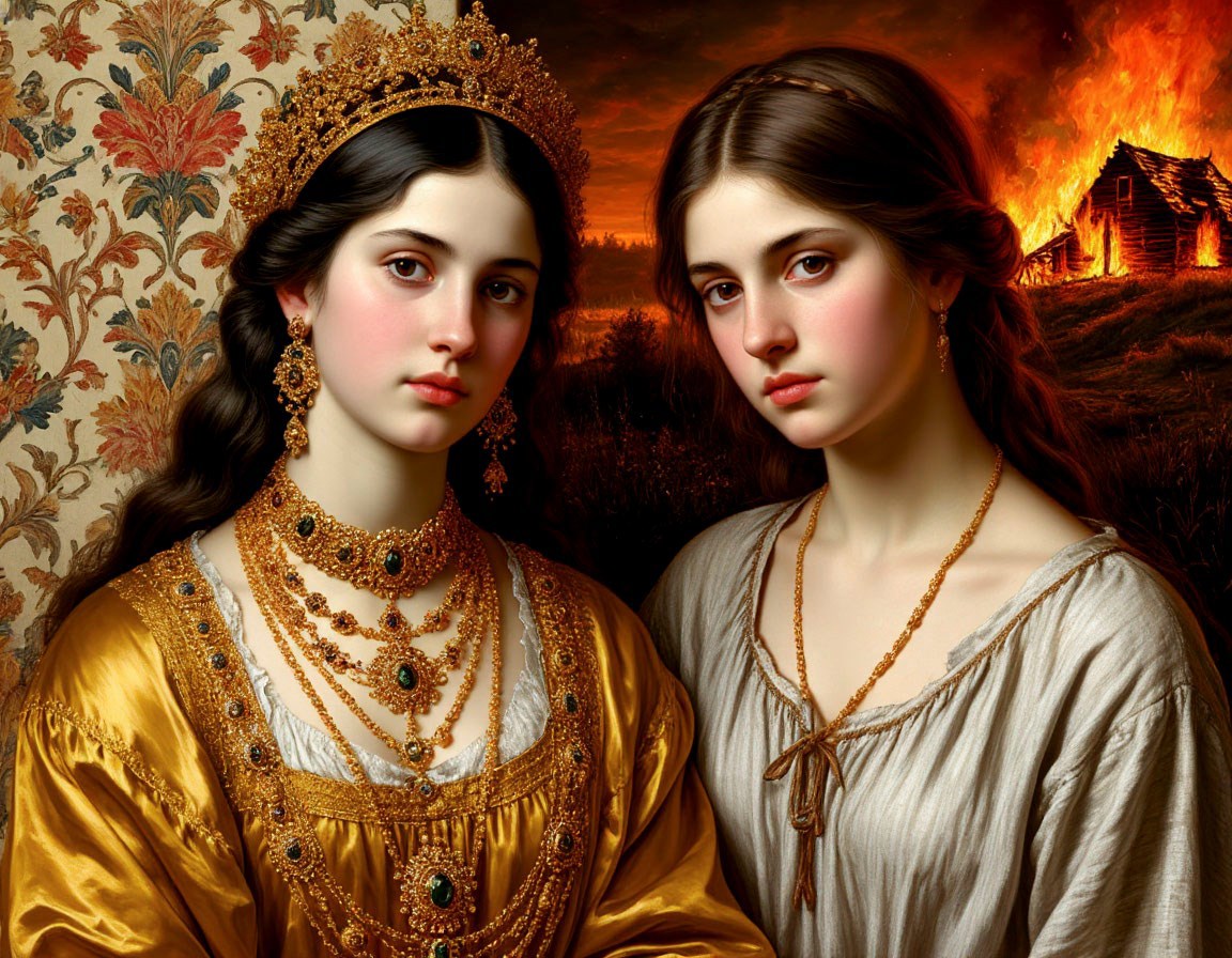 Обложка произведения Притча о двух соседках .