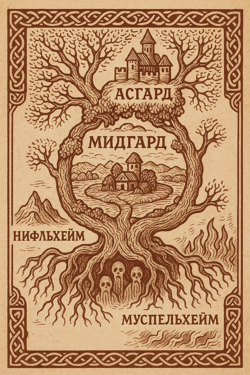 Мидгард на мировом древе