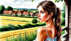 Ребекка в родном месте