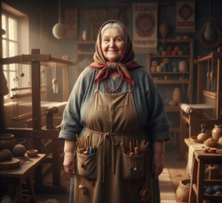 Тётя Груня мастерица-т...