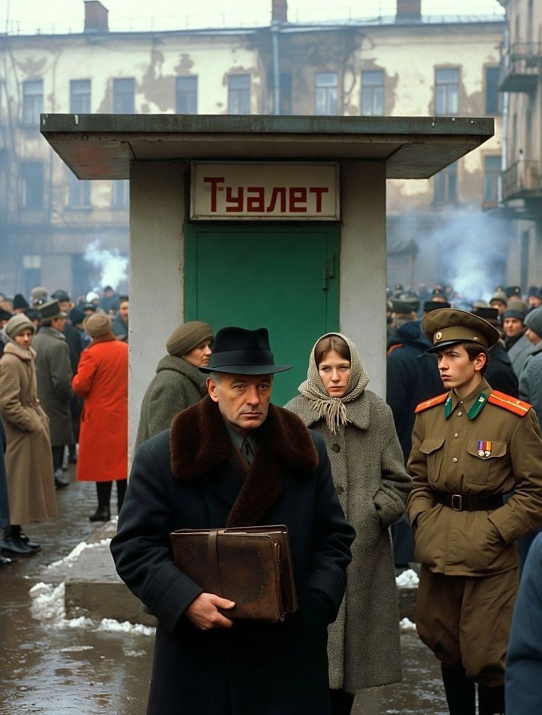 Обложка произведения Туалет на площади трёх вокзалов