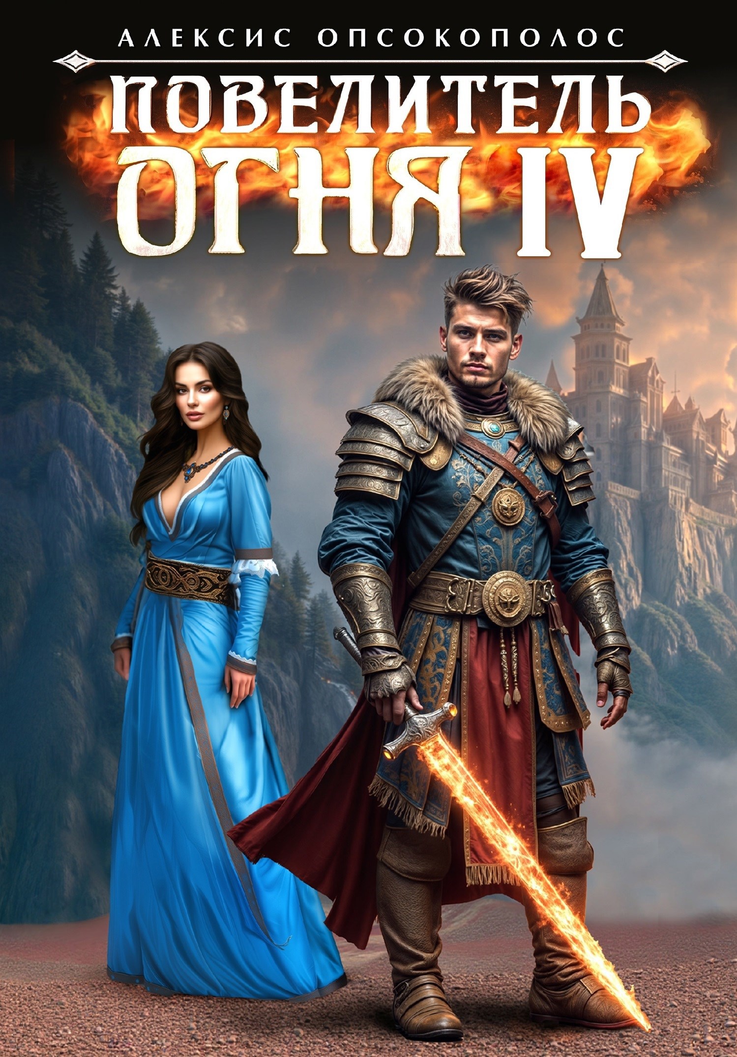 Обложка произведения Повелитель огня IV