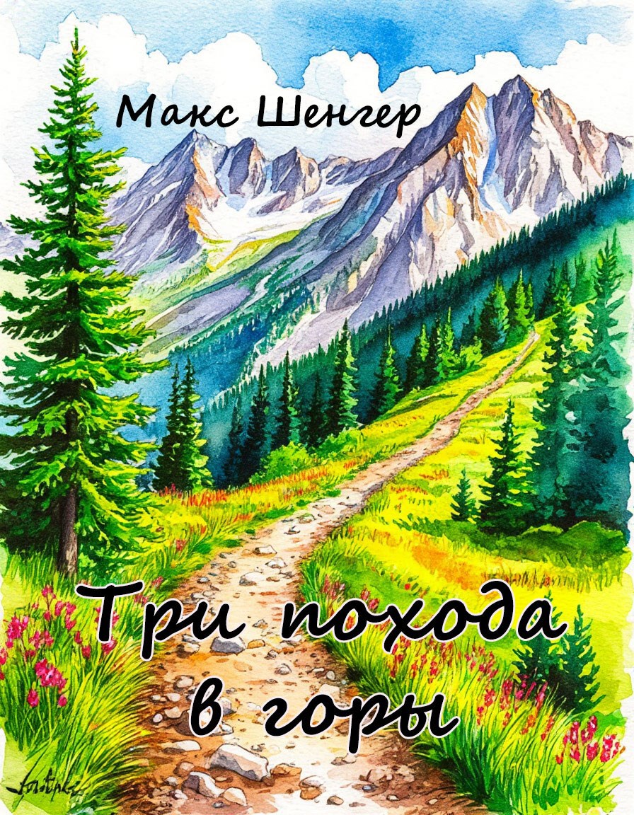 Обложка произведения Три похода в горы