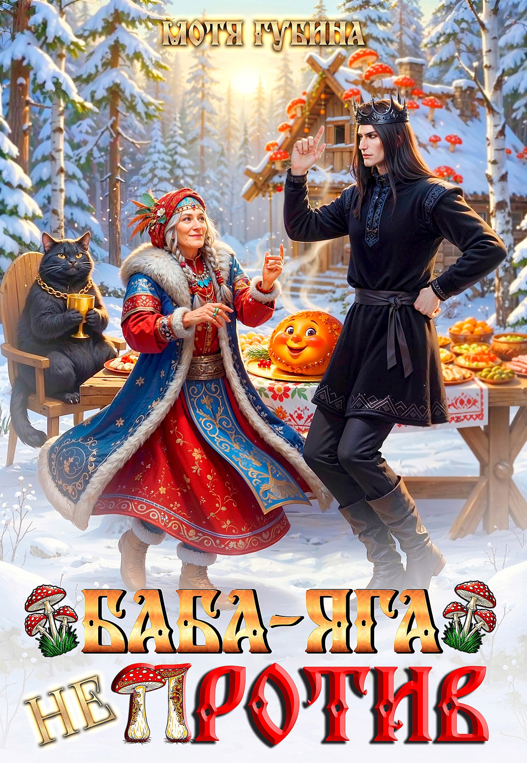 Обложка книги «Баба Яга не против!»