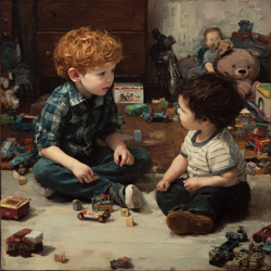 Максим рыжий и Димка -...