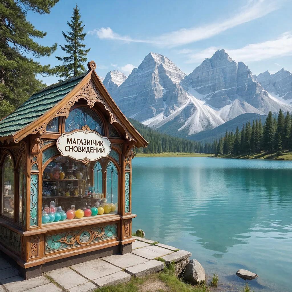 Обложка книги «Магазинчик сновидений»