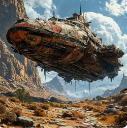 Космический корабль...