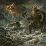 Обложка произведения Всемирный потоп как Рагнарек и ледниковый период: архетип катастрофы в мифе, геологии и коллективной памяти