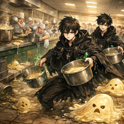 Ловля молочного киселя