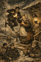 Обложка произведения Странная ночь перед Рождеством