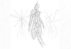 Набросок Виктории...