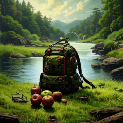 Рюкзак яблок от Фермера