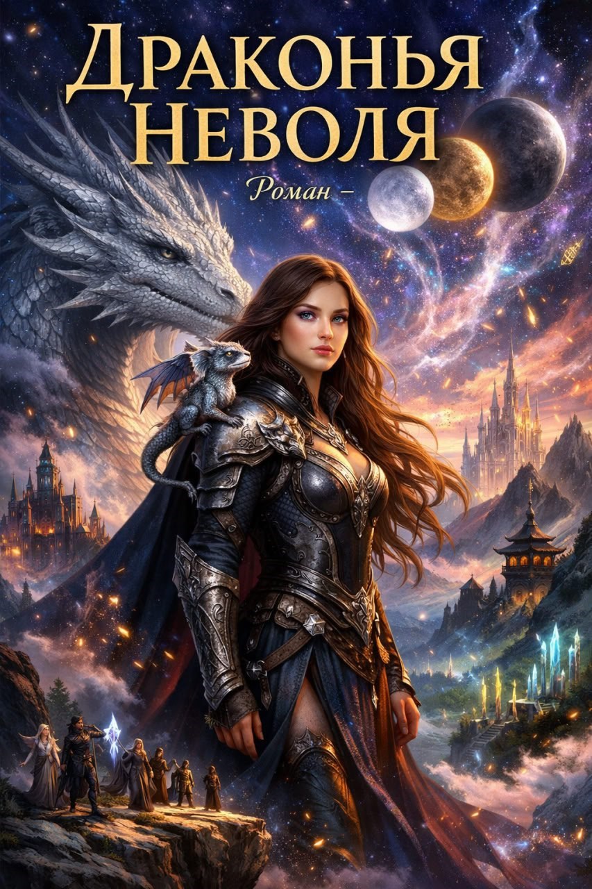 Обложка книги «Драконья Неволя»