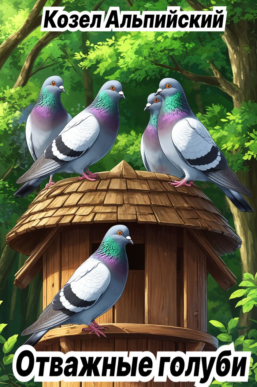 Обложка книги «Отважные голуби»