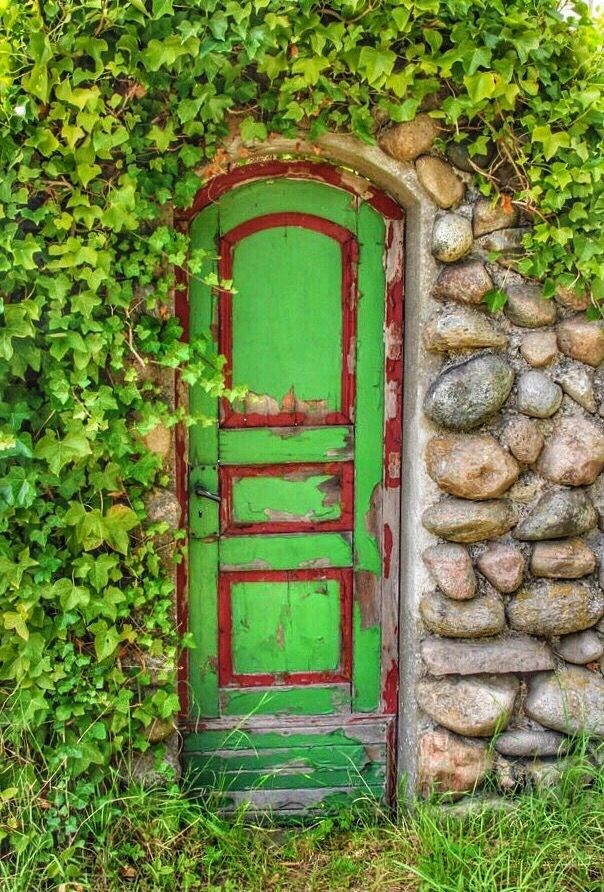 Обложка книги «Маленькая зеленая дверь.»