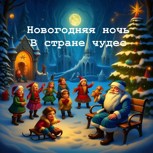 Обложка произведения Новогодняя ночь в стране чудес